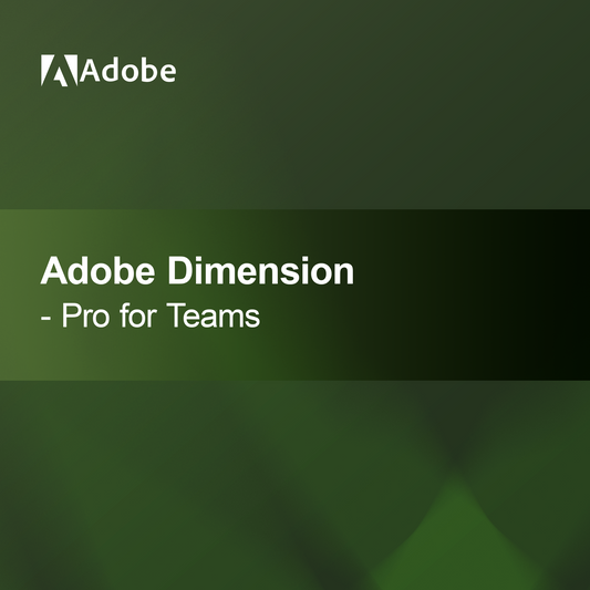 Adobe Dimension - Pro за екипи