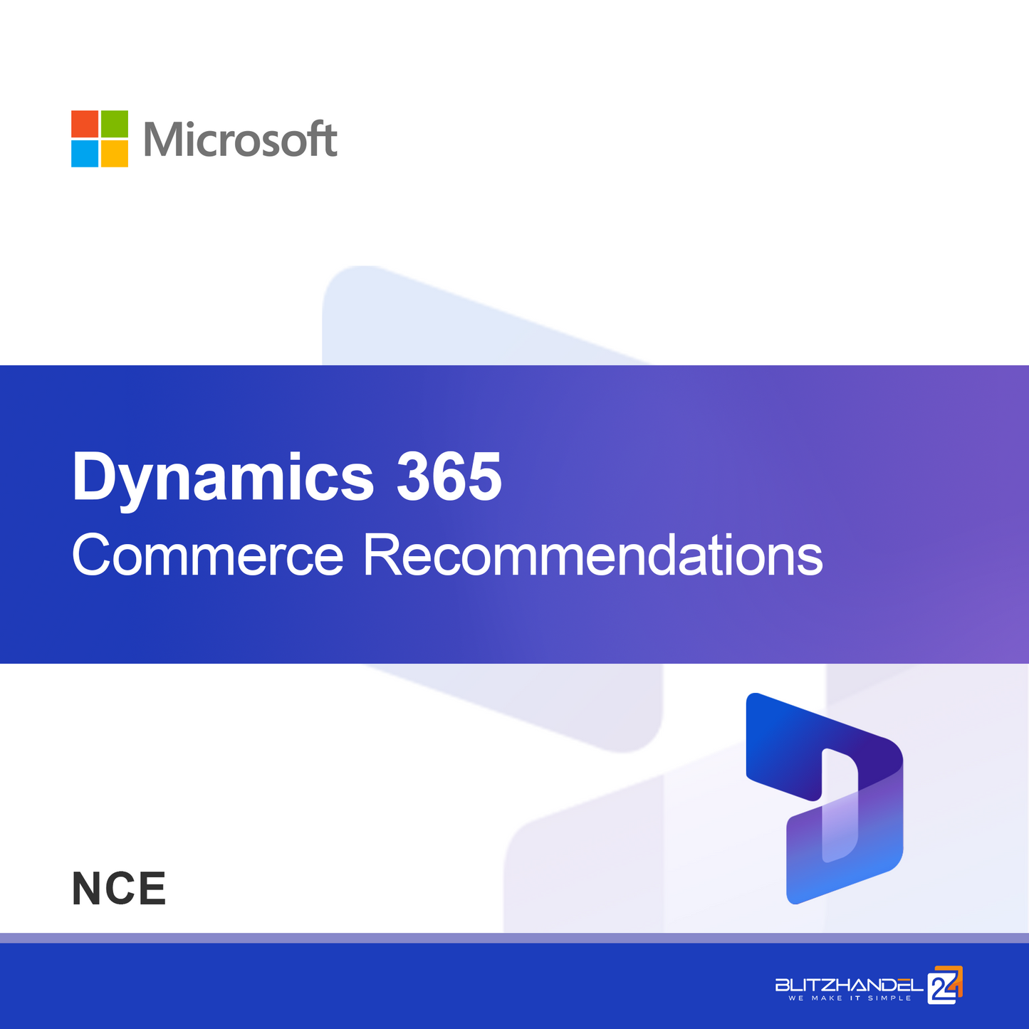 Dynamics 365 Commerce Priporočila (NCE)