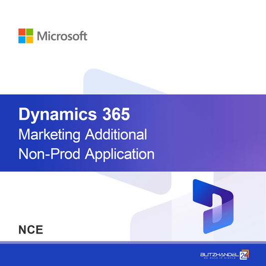 Applicazione Aggiuntiva Non-Produttiva (NCE) di Dynamics 365 Marketing