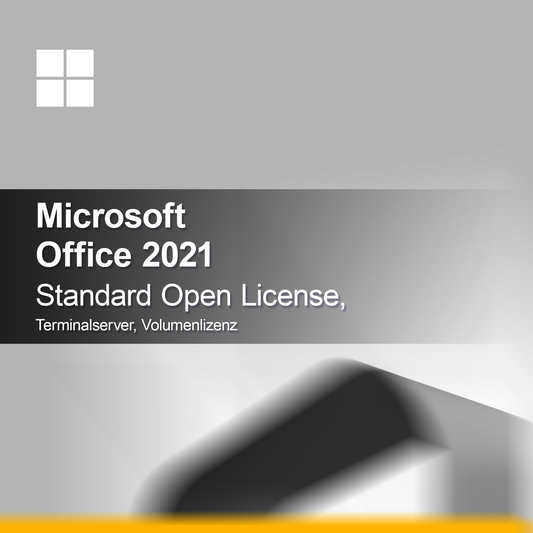 Microsoft Office 2021 Standard Open License, Terminalni strežnik, volumen licenca