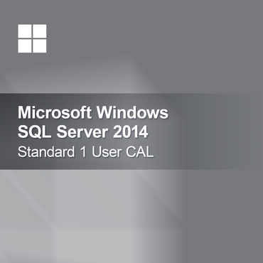 Microsoft SQL Server 2014 Standard 1 Gebruiker CAL
