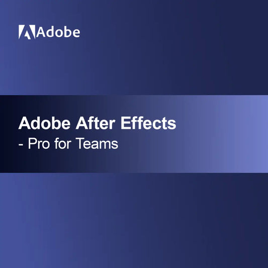 Adobe After Effects - Pro pro týmy