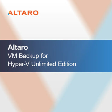 Altaro VM-varmuuskopiointi Hyper-V Unlimited Editionille