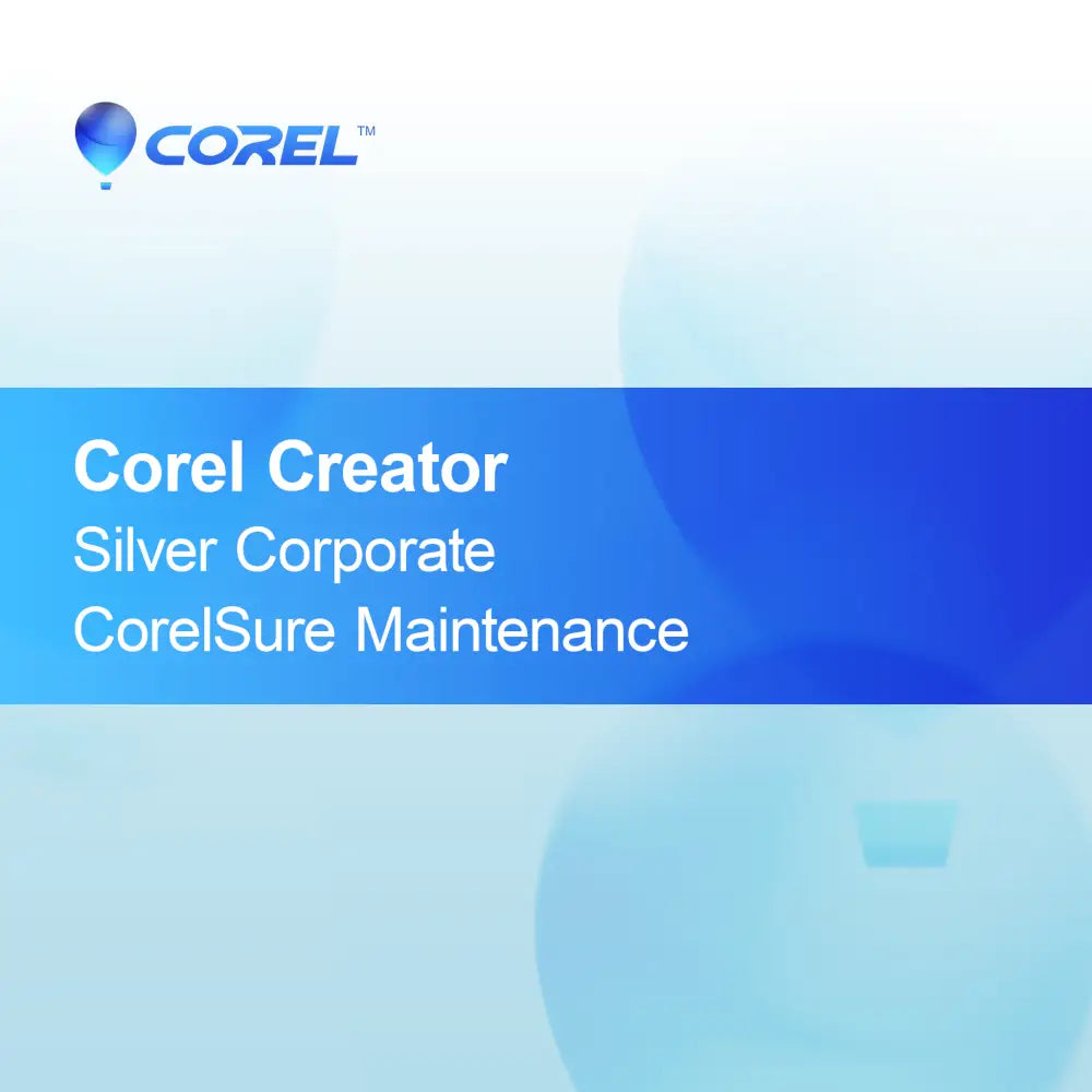 Corel Creator Silver Corporate CorelSure Manutenzione