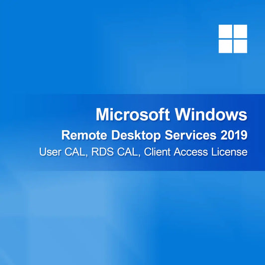 Microsoft Windows Remote Desktop Services 2019, Άδεια Πρόσβασης Χρήστη CAL, RDS CAL, Άδεια Πρόσβασης Πελάτη