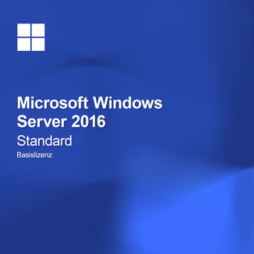 Microsoft Windows Server 2016 Standard Grundlicens