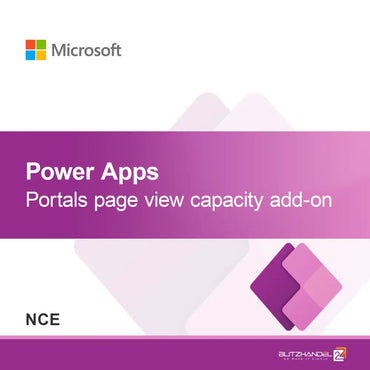 Power Apps Portals paginaweergavecapaciteit add-on (NCE)