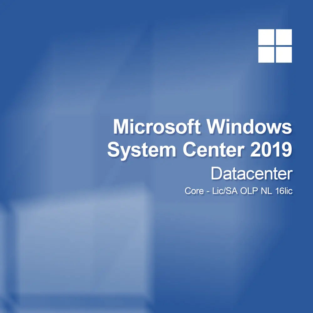System Center 2019 Datacenter Core - Licença/SA OLP NL 16lic