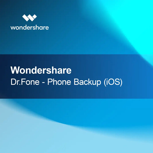 Wondershare Dr.Fone - Backup Telefon (iOS)