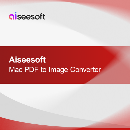 Aiseesoft Mac PDF till bildkonverterare