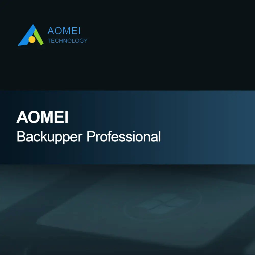 AOMEI Backupper Professionel
