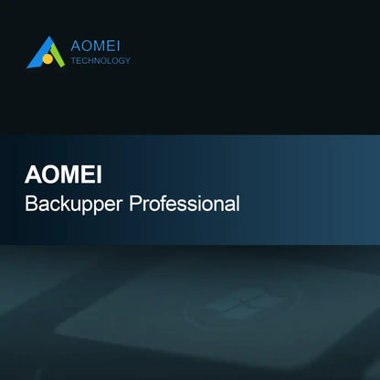 AOMEI Backupper Professionel